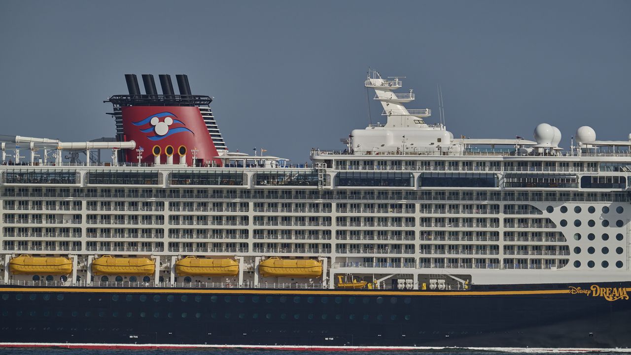 The Disney Dream cruise ship.