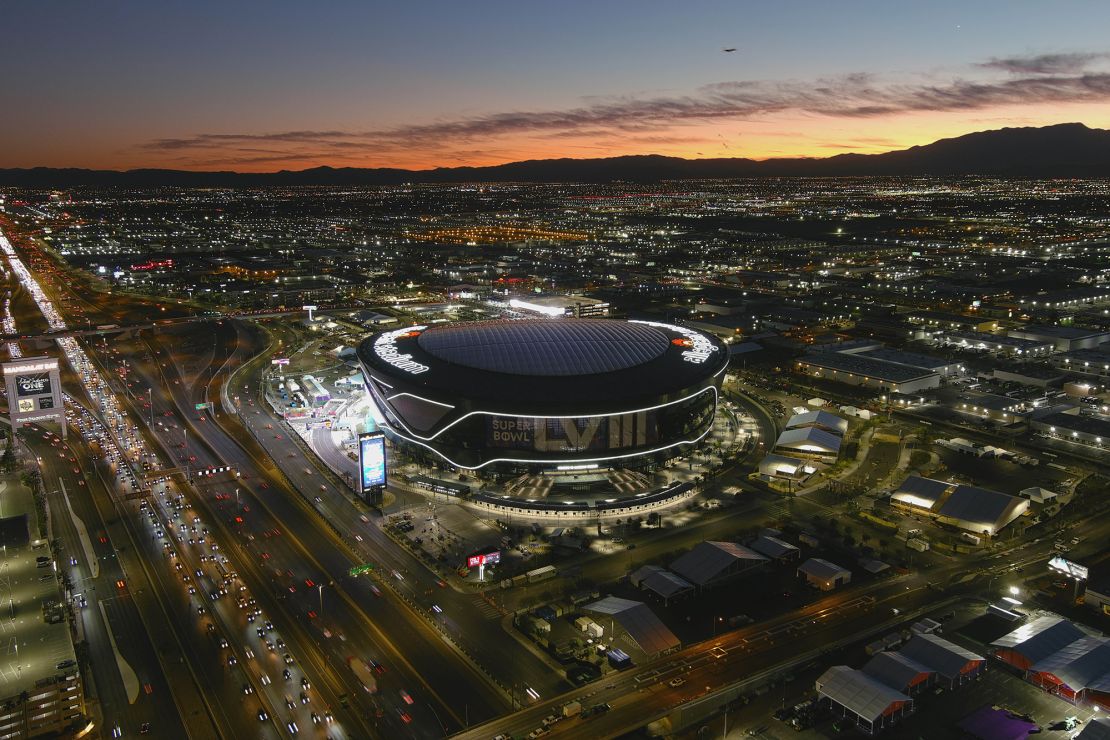 Allegiant Stadium in Las Vegas, home of the Super Bowl, is the third smallest NFL stadium.